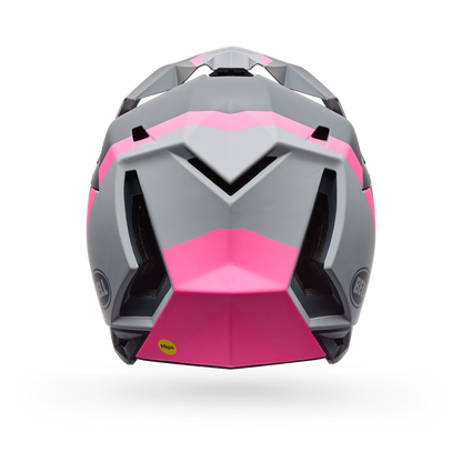 Bell Full-10 Mips Helmet - Level Set - Grey/Pink - image 4 (38144-453)