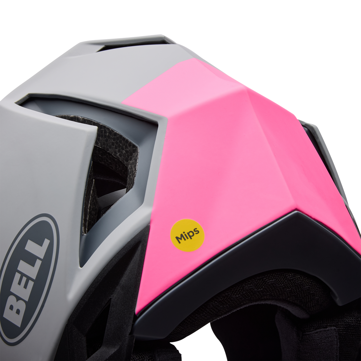 Bell Full-10 Mips Helmet - Level Set - Grey/Pink - image 8 (38144-453)
