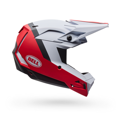 Bell Full-10 Mips Helmet - Level Set - White/Red - image 1 (38144-077)