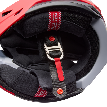 Bell Full-10 Mips Helmet - Level Set - White/Red - image 10 (38144-077)