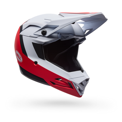Bell Full-10 Mips Helmet - Level Set - White/Red - image 2 (38144-077)