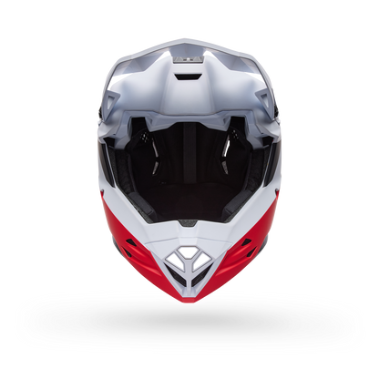 Bell Full-10 Mips Helmet - Level Set - White/Red - image 3 (38144-077)