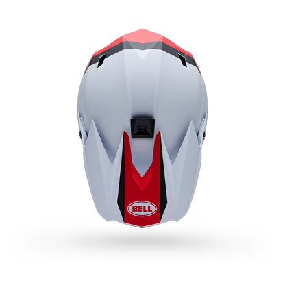 Bell Full-10 Mips Helmet - Level Set - White/Red - image 5 (38144-077)