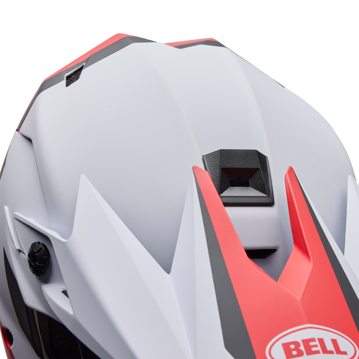 Bell Full-10 Mips Helmet - Level Set - White/Red - image 9 (38144-077)
