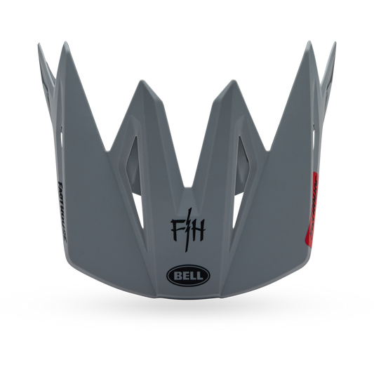 Bell Full-Air / 3Qtr-Air Visor - Fasthouse - Black/Grey - image 1 (42379-014)