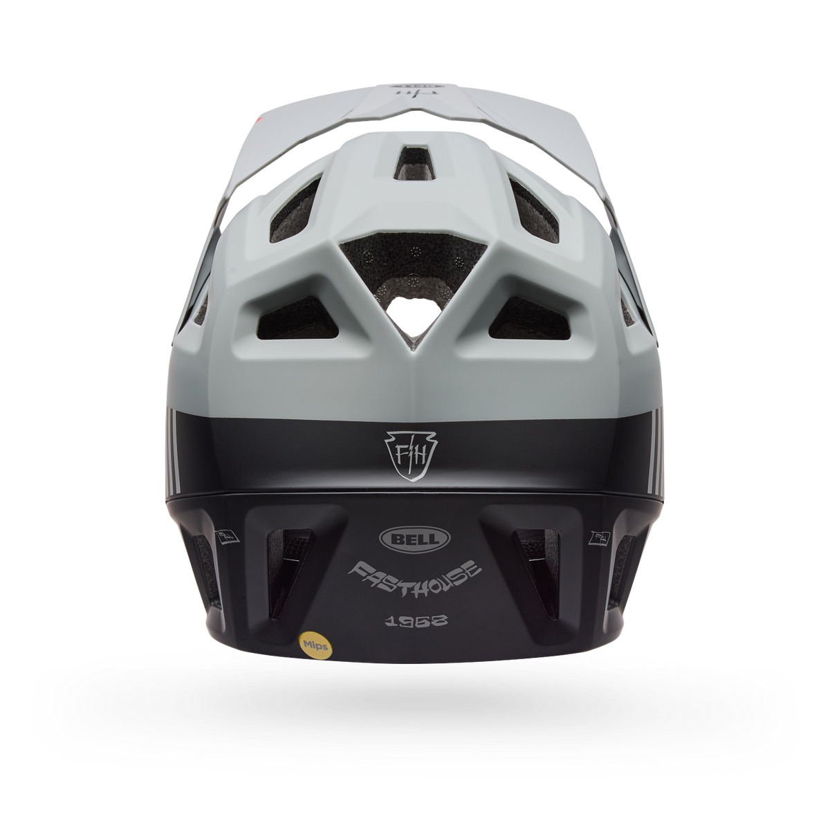 Bell Full-Air Mips Helmet - Fasthouse - Black/Grey - image 4 (39665-014)
