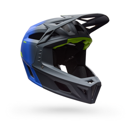 Bell Full-Air Mips Helmet - Grid - Blue/Yellow - image 2 (38226-029)