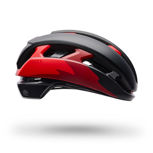 Bell XR Spherical Helmet - Fluid - Black/Red - image 1 (38190-017)
