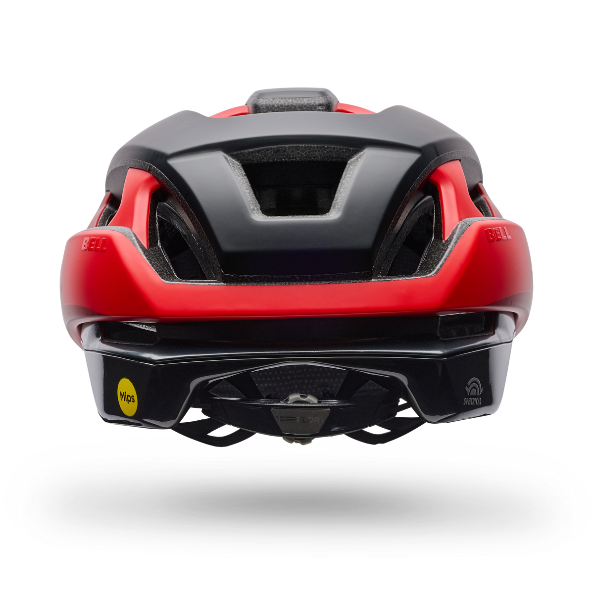 Bell XR Spherical Helmet - Fluid - Black/Red - image 4 (38190-017)