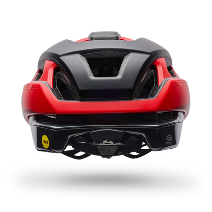 Bell XR Spherical Helmet - Fluid - Black/Red - image 4 (38190-017)