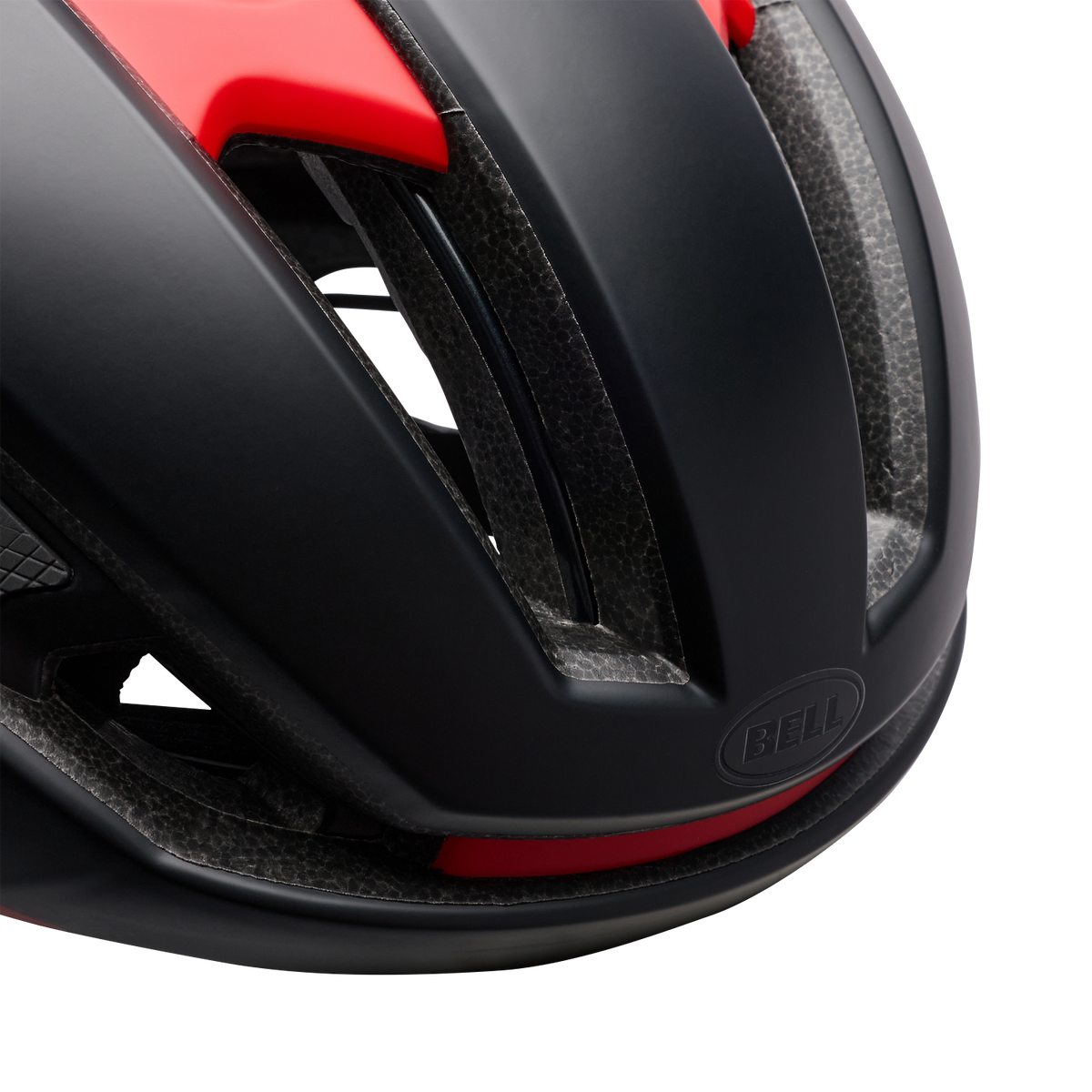 Bell XR Spherical Helmet - Fluid - Black/Red - image 7 (38190-017)