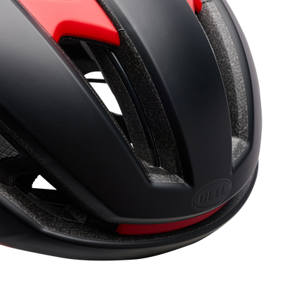 Bell XR Spherical Helmet - Fluid - Black/Red - image 7 (38190-017)