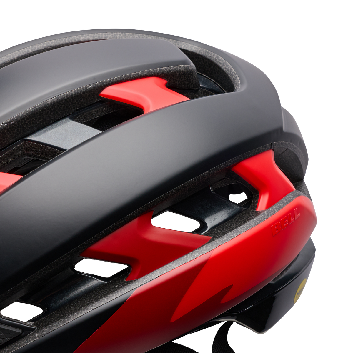 Bell XR Spherical Helmet - Fluid - Black/Red - image 8 (38190-017)