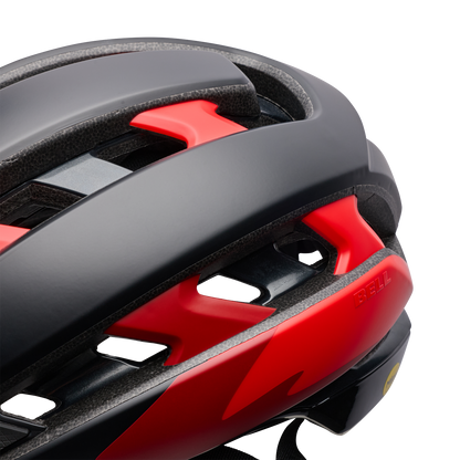 Bell XR Spherical Helmet - Fluid - Black/Red - image 8 (38190-017)