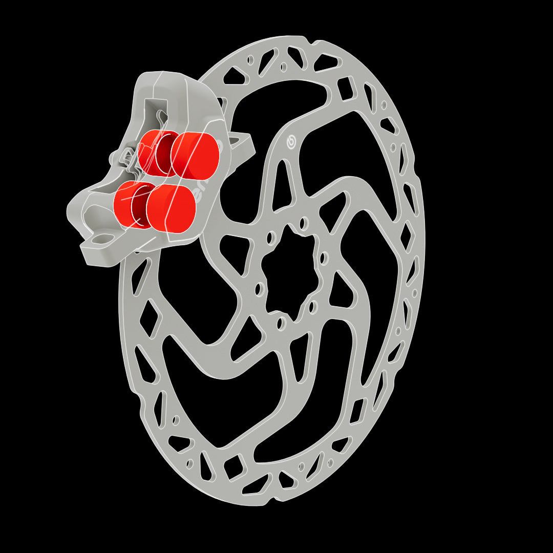 Brembo GR-PRO caliper piston detail