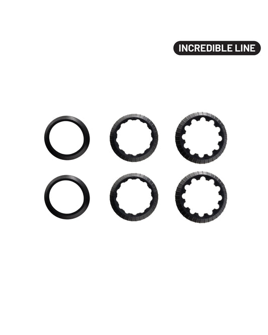 Daysaver Incredible Handlebar Mount Compensation Rings - Default Title