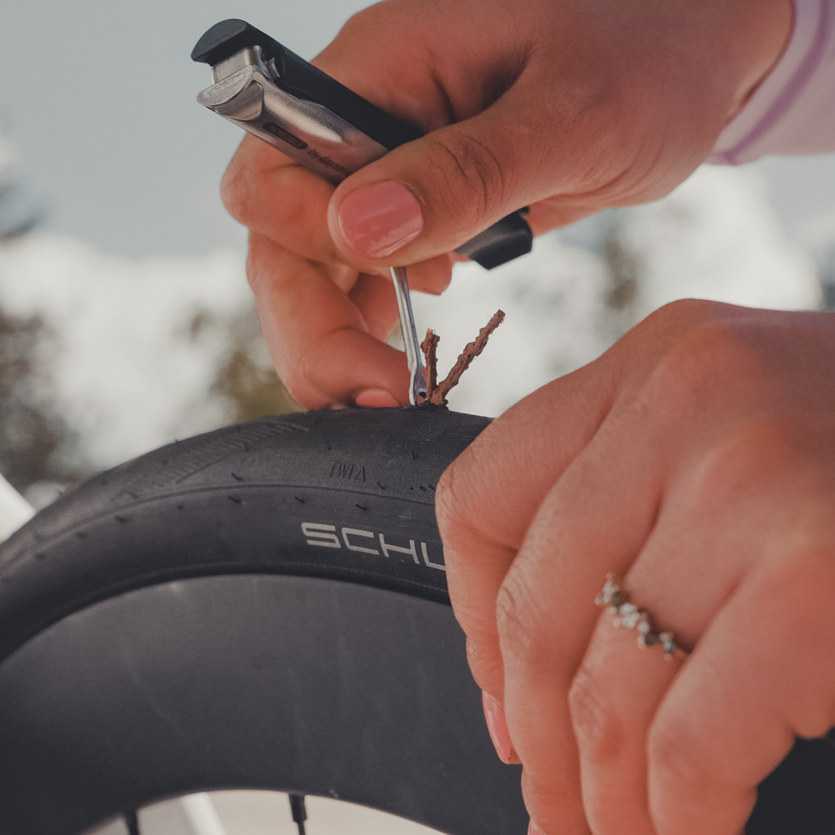 Daysaver All-you-need Gravel/Road Value Combination - A T-handle for puncture repairs