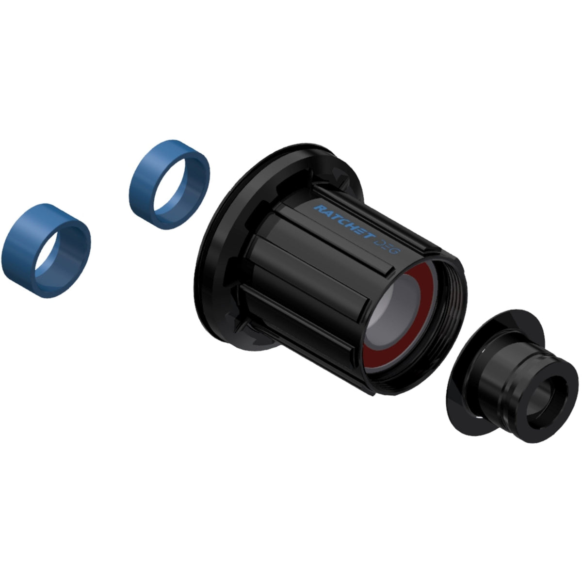 DT Swiss Hybrid Steel Ratchet DEG Freehub Conversion Kit, MTB, Shimano HG, 12 mm - product view
