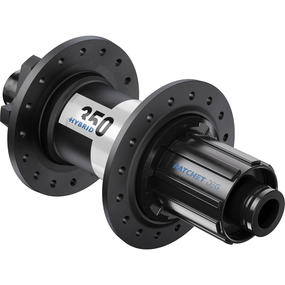 DT Swiss Hybrid 350 Ratchet DEG DF Classic 6-Bolt Rear Hub - product view