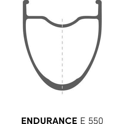 DT Swiss E 550 DB Rim - technical diagram