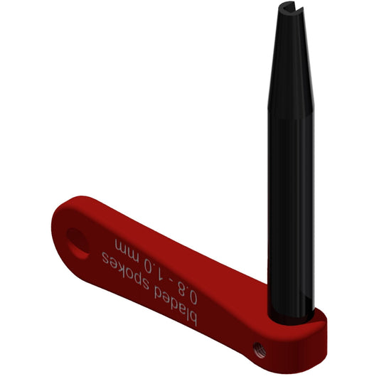 DT Swiss Aero Bladed Spoke Holder 0.8 - 1 mm Red - product view