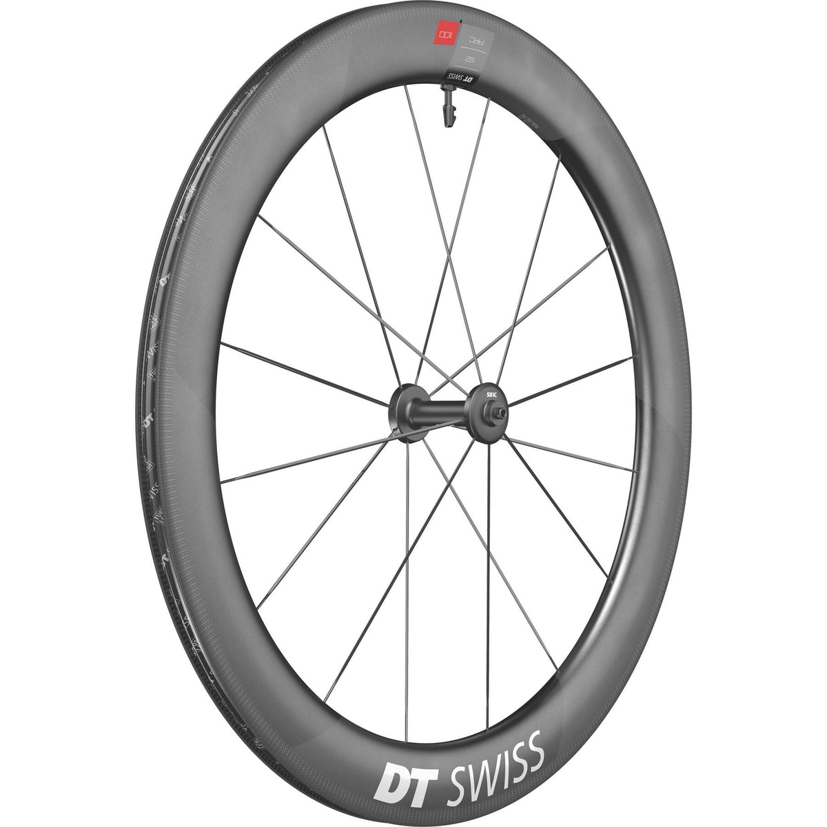 DT Swiss ARC 1100 DICUT 62 x 17 mm Rim Brake Clincher Front Wheel - product view