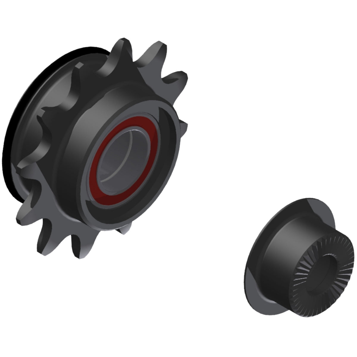DT Swiss Ratchet LN Dirt Jump Singlespeed Freehub - 12T - 135 x 10mm Bolt-On - product view