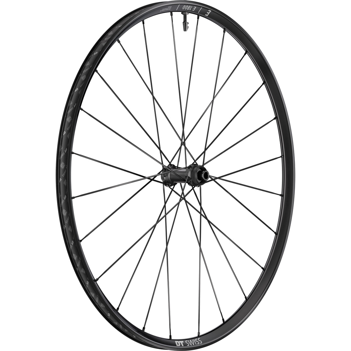 DT Swiss E 1800 SPLINE 20 x 24 mm Centre Lock Clincher Front Wheel - product view