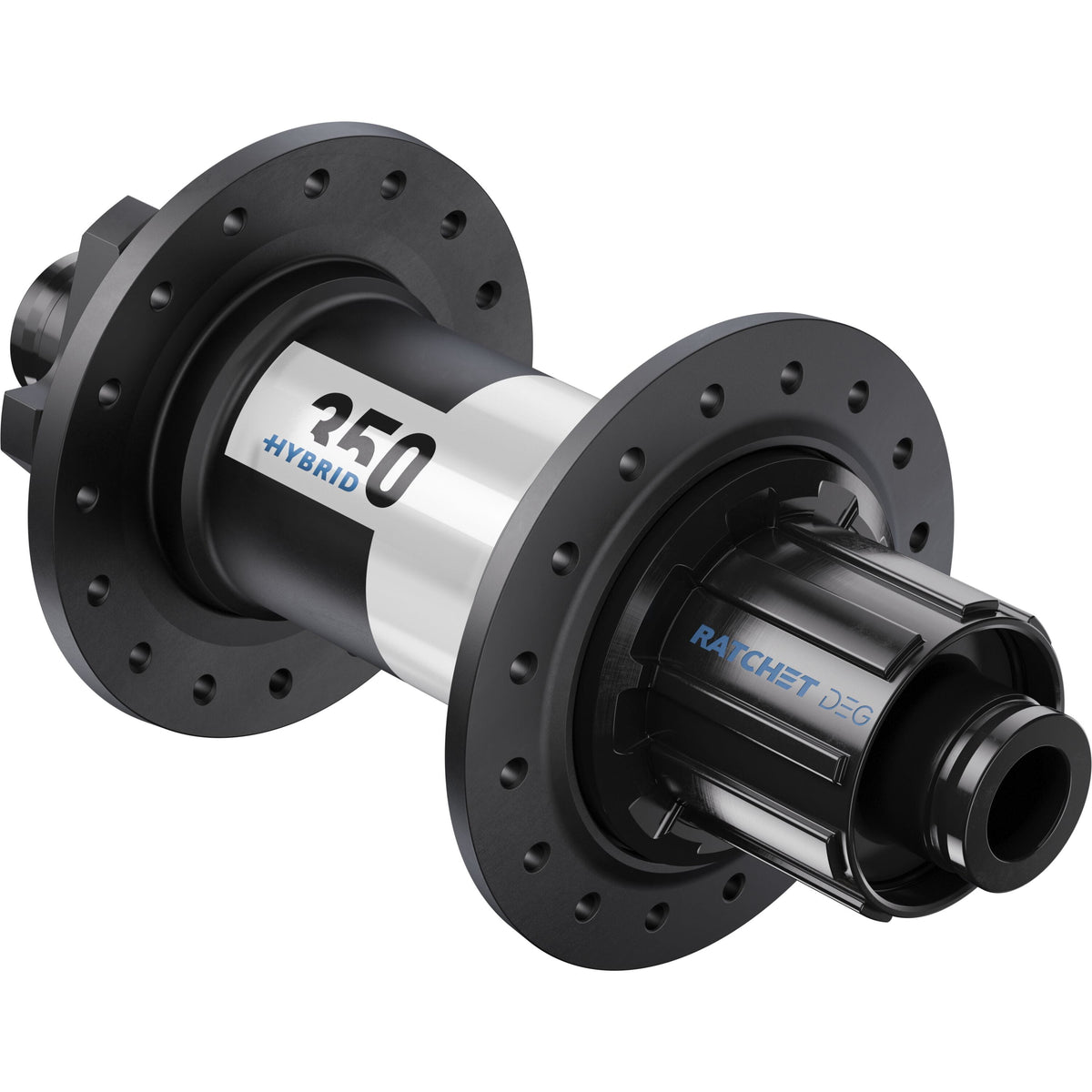 DT Swiss Hybrid 350 Ratchet DEG DF Classic 6-Bolt Rear Hub - product view