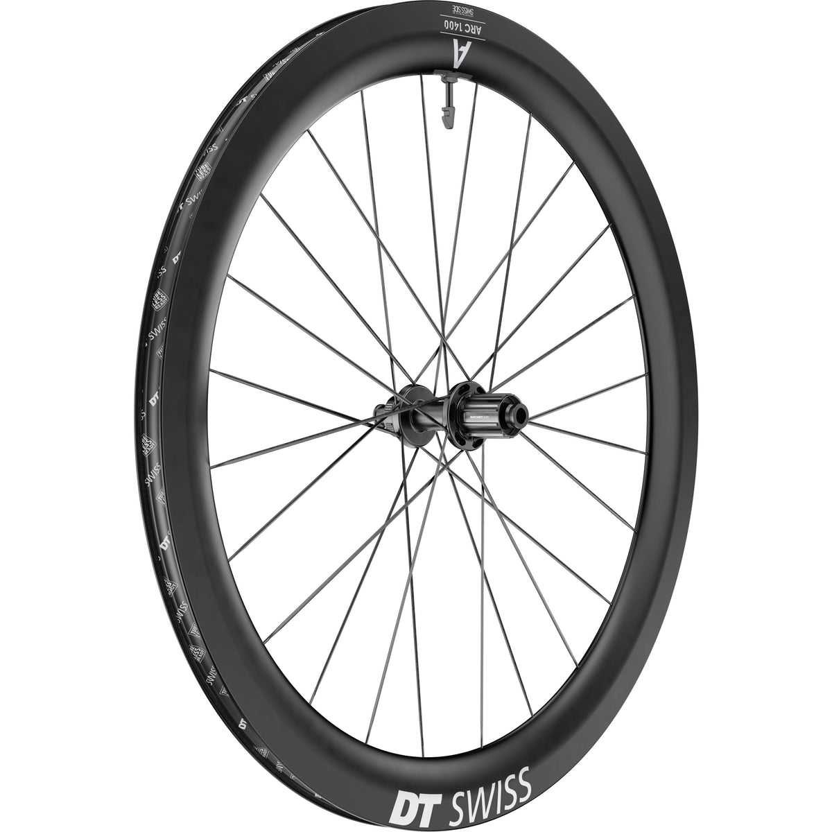 DT Swiss ARC 1400 DICUT Gen 3 55 x 22 mm Clincher Ratchet EXP Rear Wheel - product view
