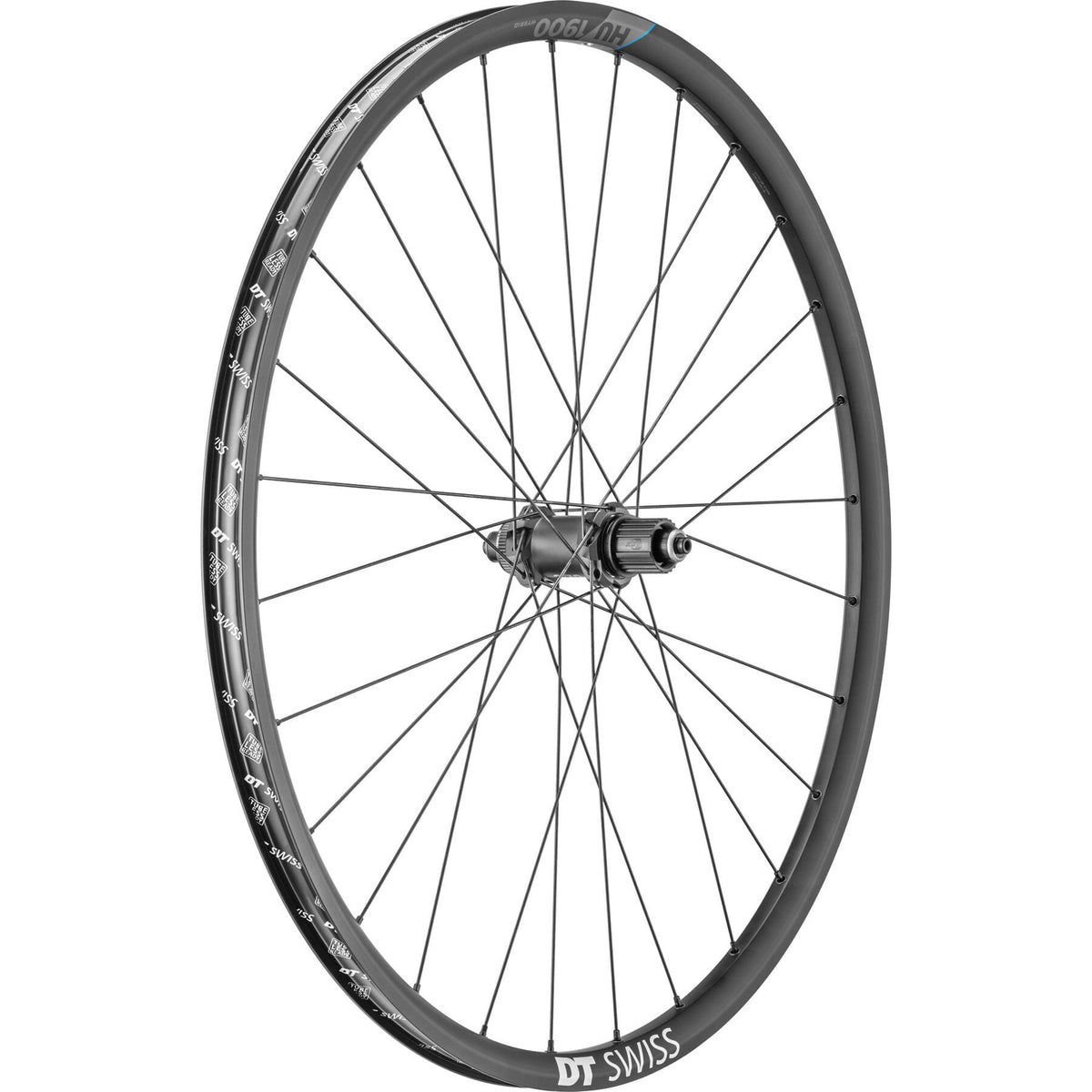 DT Swiss HU 1900 SPLINE 25 mm Ratchet Rear Wheel - product view