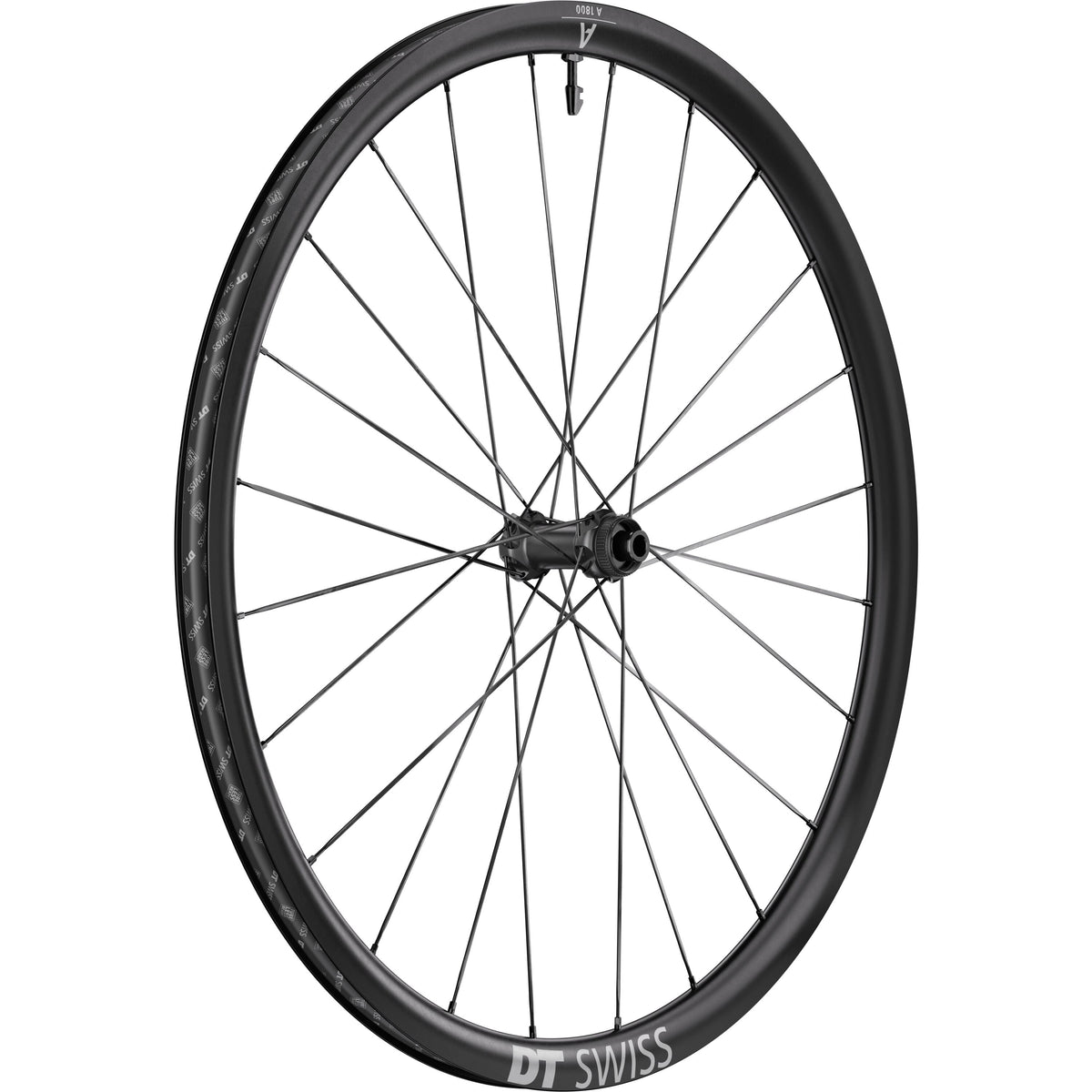 DT Swiss A 1800 SPLINE 30 x 22 mm Centre Lock Clincher Front Wheel - product view