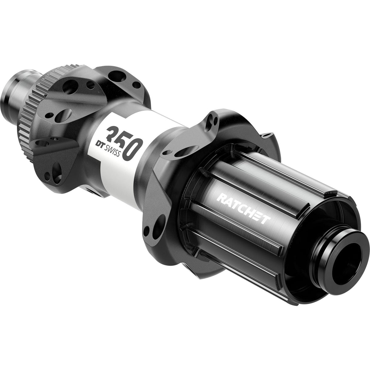 DT Swiss 350 Ratchet Straight Pull Centre Lock Rear Hub - product view