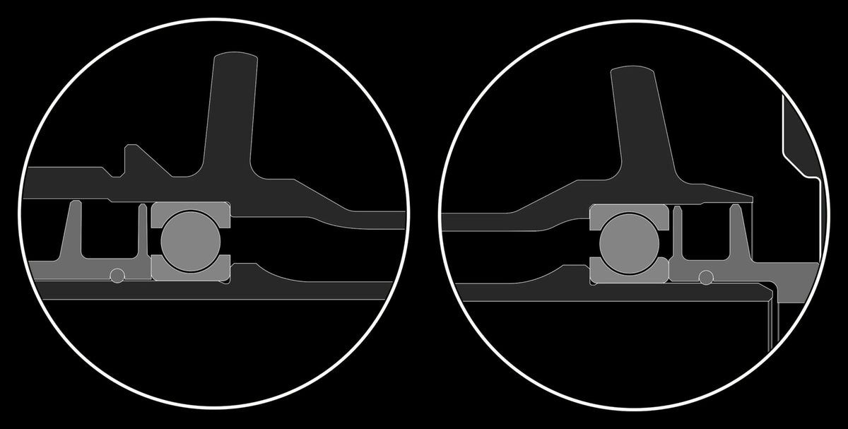 DT Swiss - hub detail