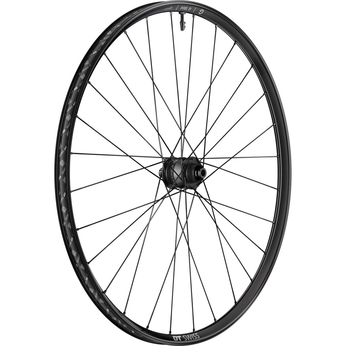 DT Swiss G 1800 CLASSIC 20 x 26 mm Centre Lock Clincher Dynamo Front Wheel - product view