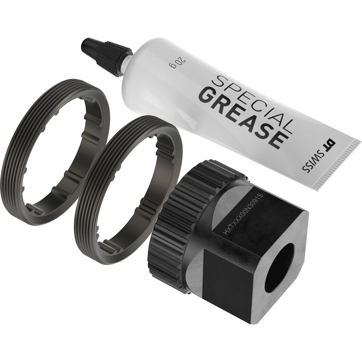 DT Swiss DEG DF Race Kit with 0/40 and 10/30 Degree Ring Nuts - product view