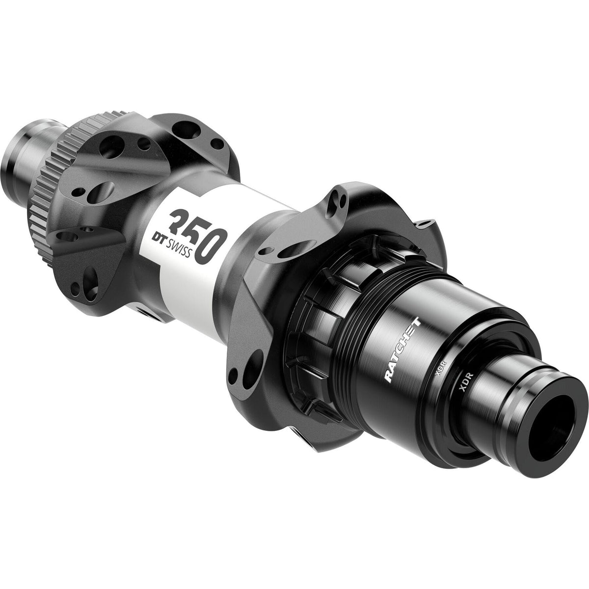 DT Swiss 350 Ratchet Straight Pull Centre Lock Rear Hub - product view