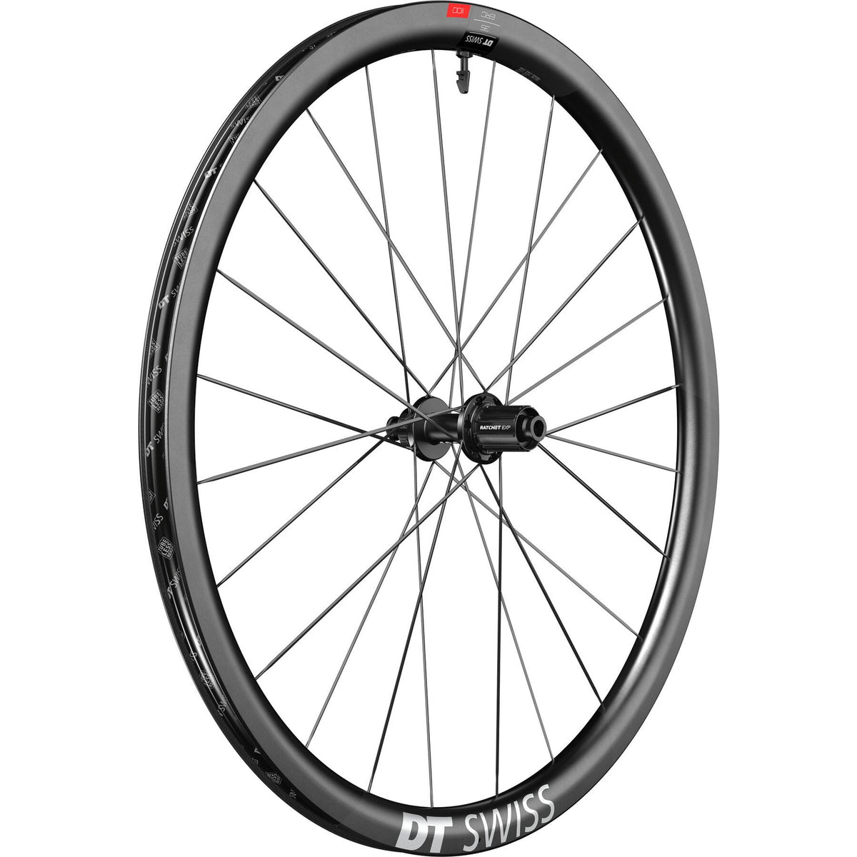 DT Swiss ERC 1100 DICUT 35 x 22 mm Clincher Ratchet EXP Rear Wheel - product view