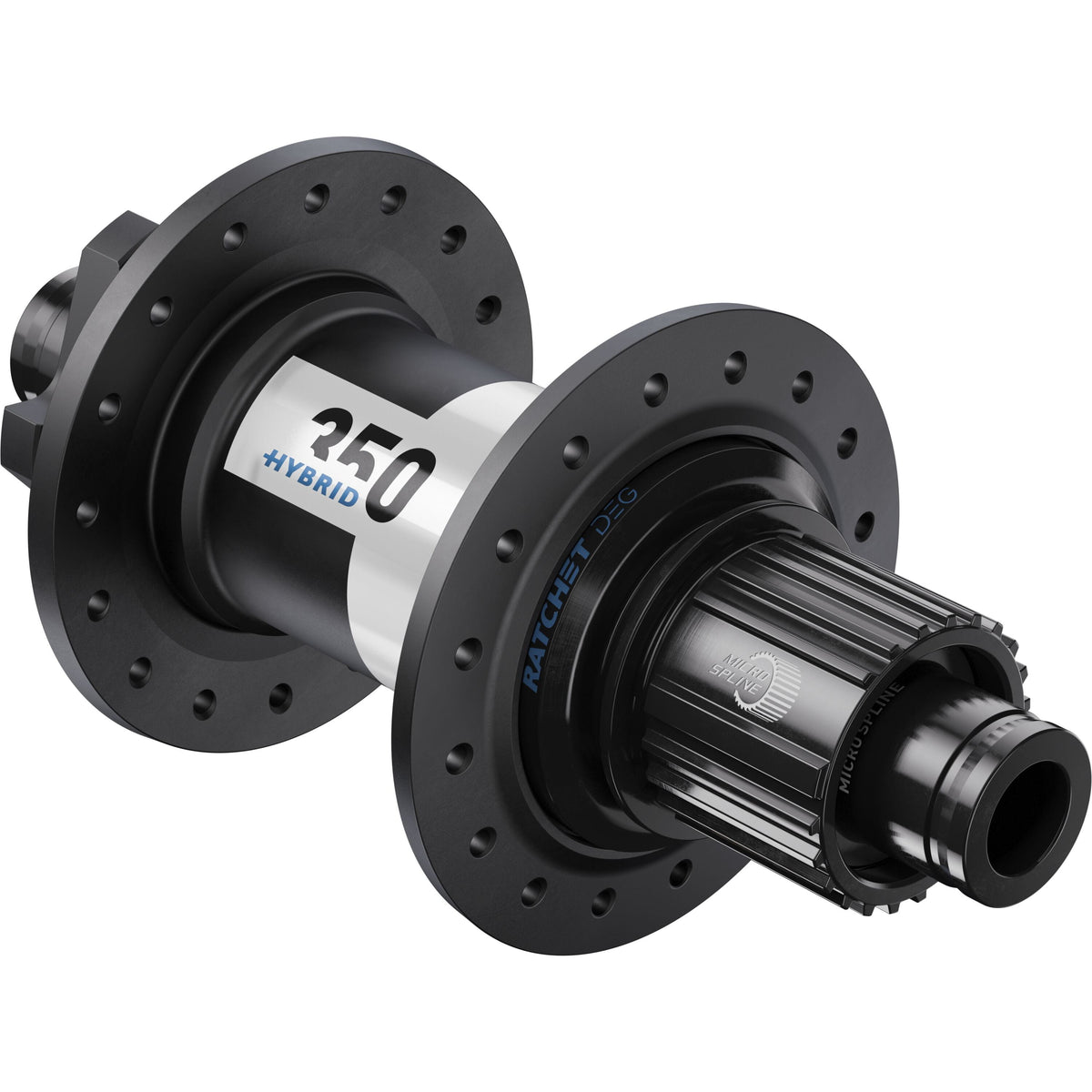 DT Swiss Hybrid 350 Ratchet DEG DF Classic 6-Bolt Rear Hub - product view