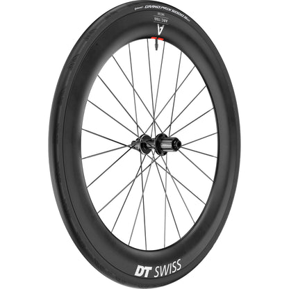 DT Swiss ARC 1100 DICUT Gen 3 65 x 22 mm Clincher Ratchet EXP WTS with Tyre Rear Wheel - product view