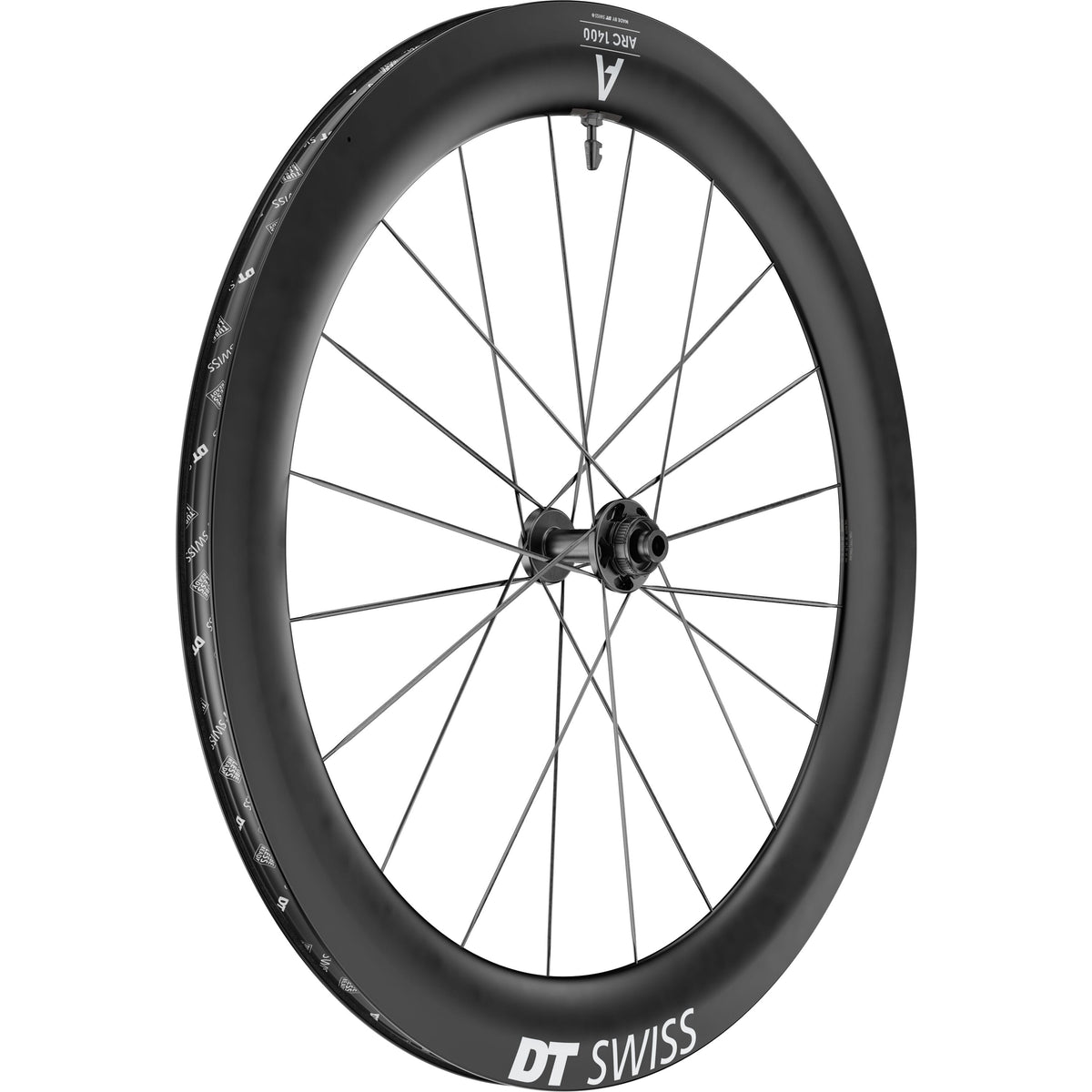 DT Swiss ARC 1400 DICUT Gen 3 65 x 22 mm Clincher Front Wheel - product view