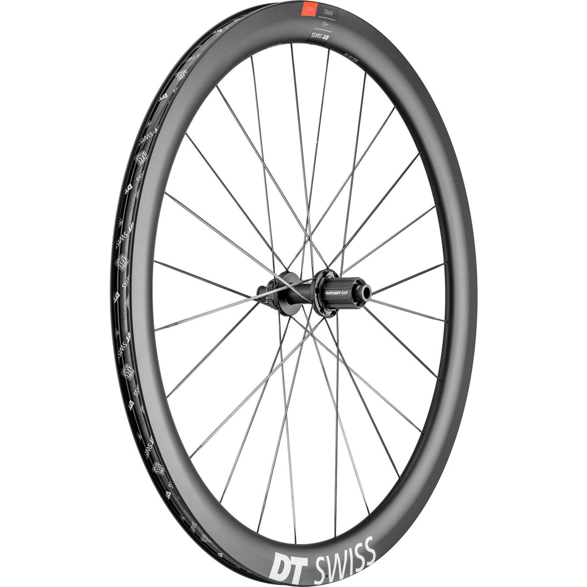 DT Swiss ERC 1100 DICUT 45 x 22 mm Clincher Ratchet EXP Rear Wheel - product view