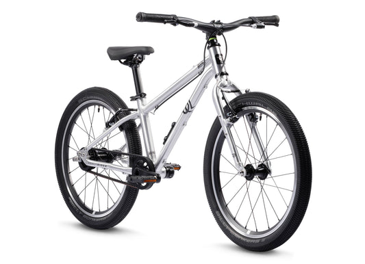 Early Rider Belter 20 Auto in Brushed Aluminium - three-quarter Auto whole bike on white