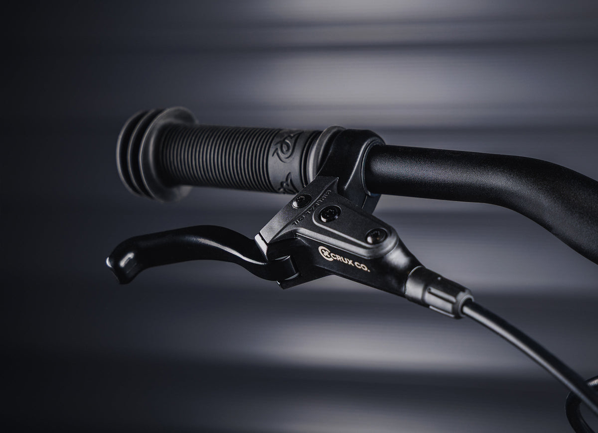 Early Rider Charger 16 in Brushed Aluminium - CRUX brake lever and grip