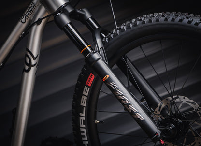 Early Rider Charger 24 in Brushed Aluminium - RST F1RST suspension fork and stanchions