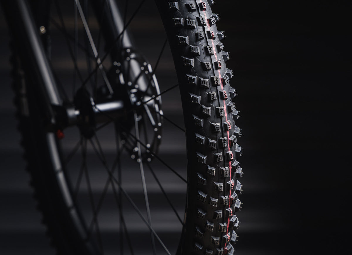 Early Rider Charger 24 in Brushed Aluminium - Rocket Ron tyre tread