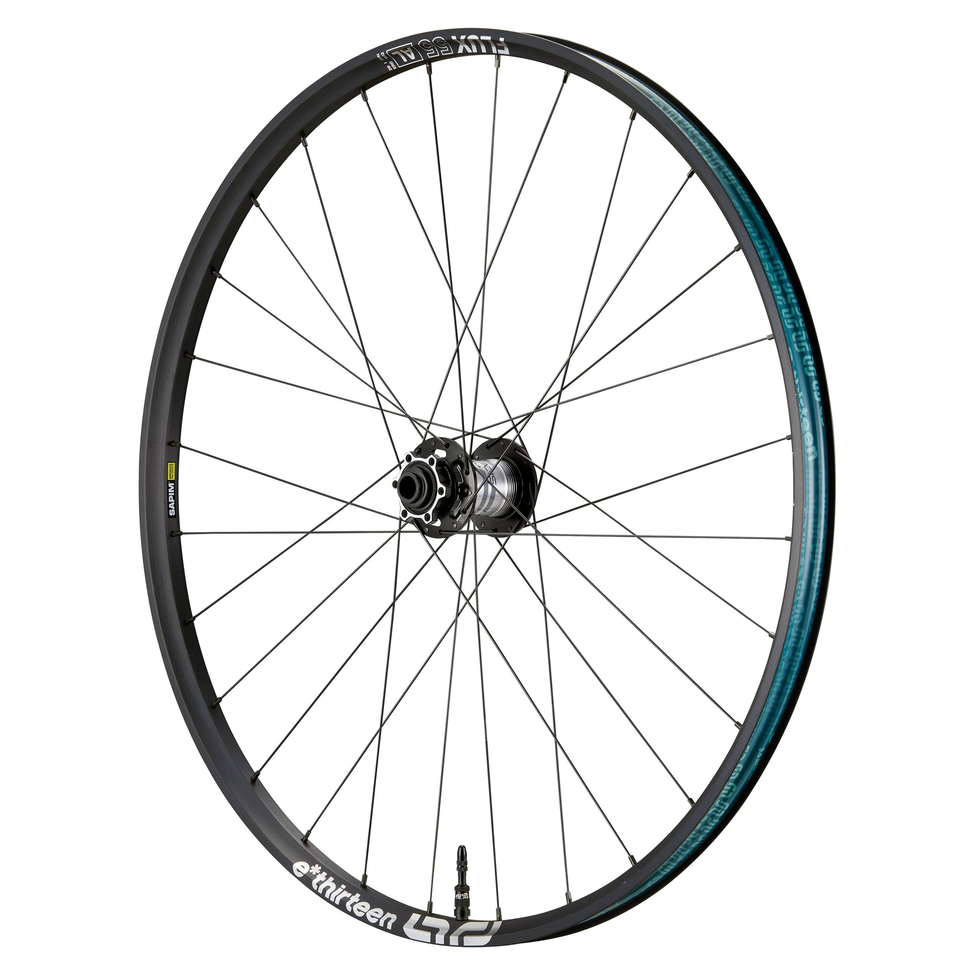 e*thirteen Grappler Sidekick Pro Flux 54 Aluminum Front Wheel-BRINK