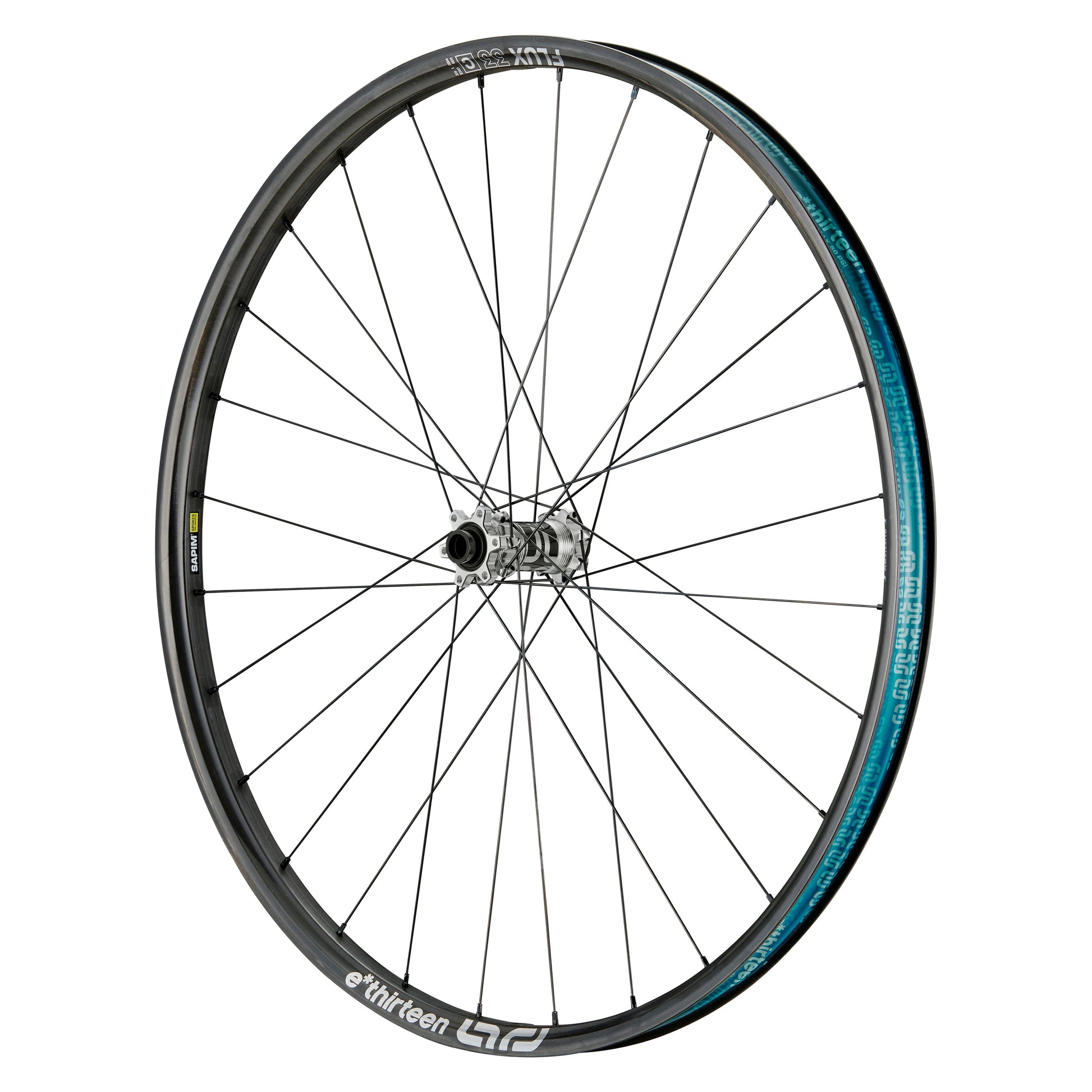e*thirteen Optimus Sidekick Pro Flux 33 Carbon Front Wheel-BRINK