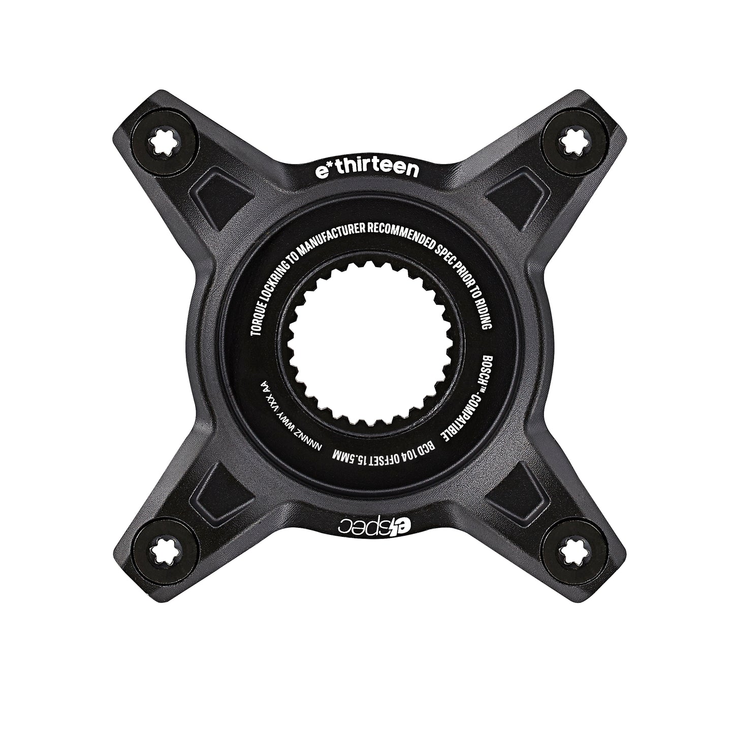 e*thirteen e*spec 104BCD Aluminum Chainring-BRINK