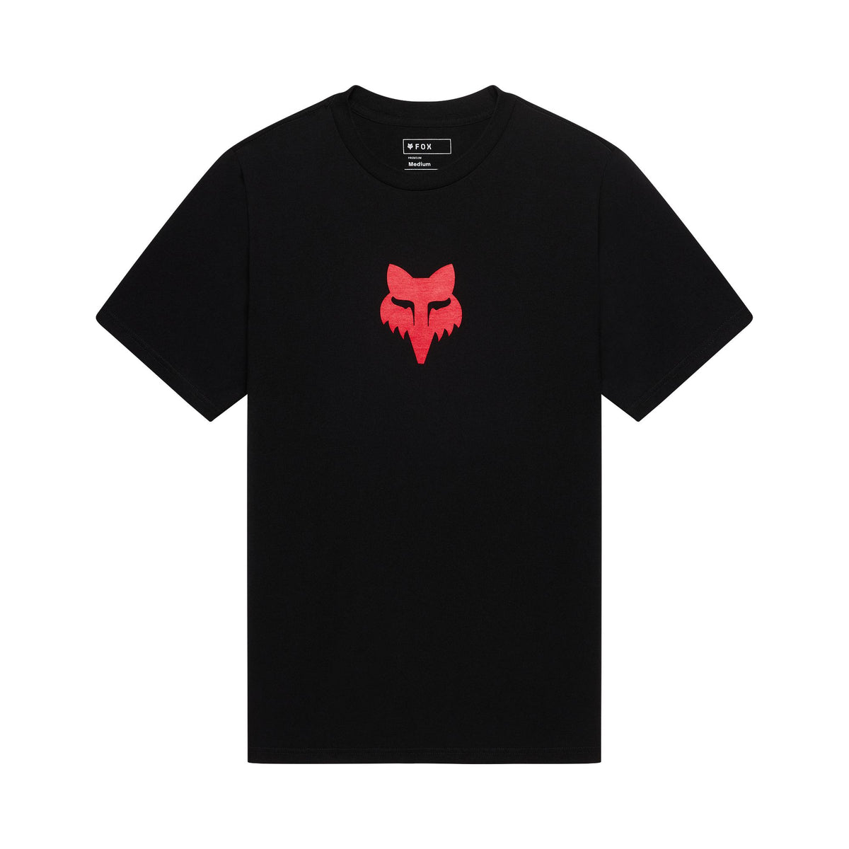 Fox Head 195 Original Tee — BLACK/RED